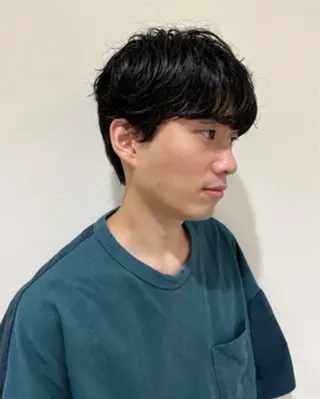 ショート メンズ メンズハイトーン/栄 /イトウタケルのヘアスタイル