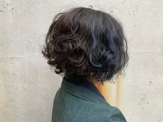 ミディアム パーマ メンズ salon hanano所属・💐大人ショート💐 似合わせ　Fumiのヘアスタイル