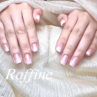 ネイル RAFFINE 月🦋🩵のネイルデザイン