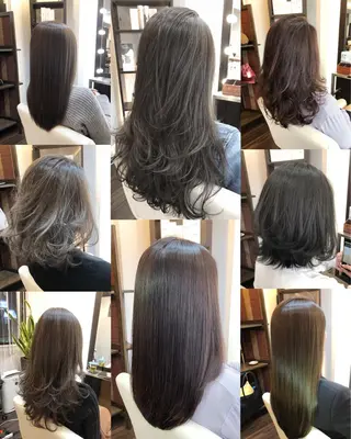 ロング カラー FORMA所属・美髪育成 FORMA代表　関のヘアスタイル