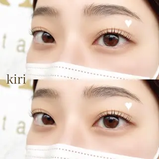 マツエク・マツパ アイブロウ Ray+beauty 住吉店 ＊ 桐山美優のマツエク・マツパデザイン