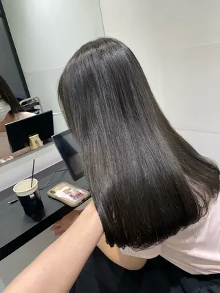 セミロング 【美容室が苦手な方 専問美容室】MIHOのヘアスタイル