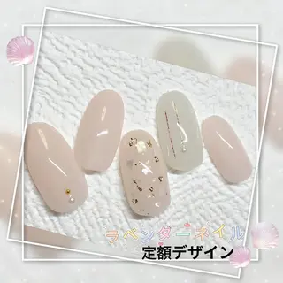 ネイル ラベンダー💖日暮里 ルル💖ネイルのネイルデザイン