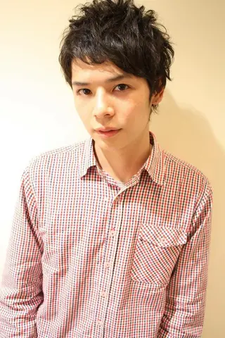 ショート パーマ メンズ 美容室tuuli 大名店所属・tuuli トゥーリのヘアスタイル