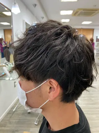 ショート メンズ Aloa登戸所属・武田 学のヘアスタイル