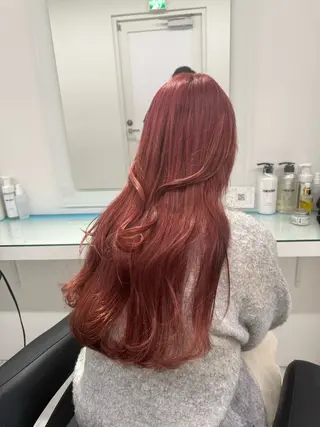 カラー ブリーチなし透明感 💗RYOTAのヘアスタイル