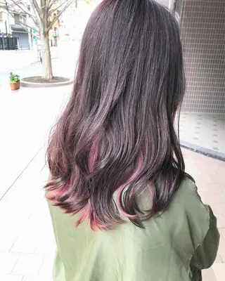 カラー 後藤 陽花子のヘアスタイル