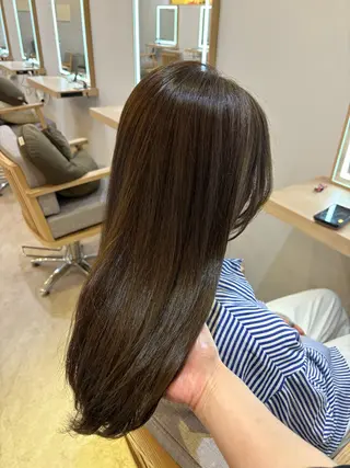 セミロング カラー little×kuruku 銀座2号店 【リトルクルク】所属・🗽うる艶/メンズ Yui🗽🗺️のヘアスタイル