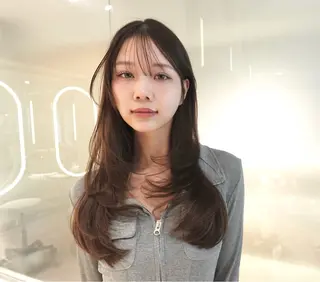 ロング レイヤー/顔周り小顔 /大嶋伸吾のヘアスタイル