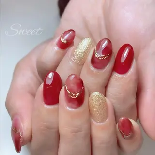 ネイル sweet 仲野陽子のネイルデザイン