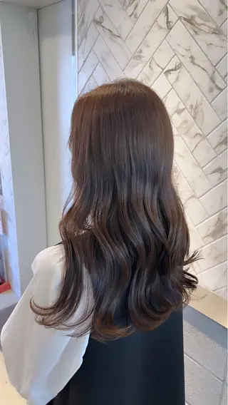 ロング カラー EIGHT　樹梨 ／韓国ヘア🩶のヘアスタイル