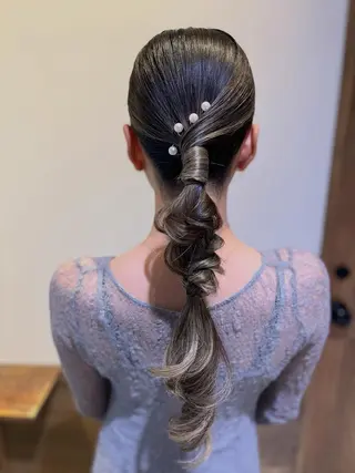 ロング ❁ヘアメ❁ YUMI ❁ゆみ❁横浜桜木町のヘアスタイル