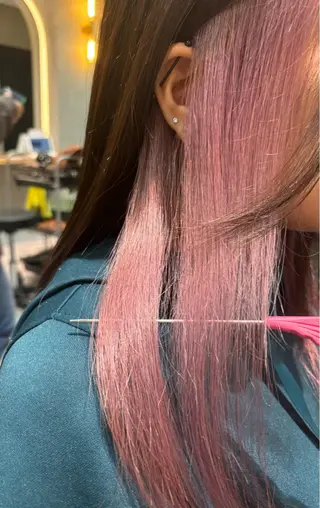 セミロング カラー La fith hair liebe 京都駅前店所属・京都駅☆髪質改善 🎀アミ🎀のヘアスタイル