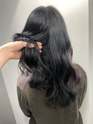 セミロング AULENT所属・嶋崎 留美のヘアスタイル