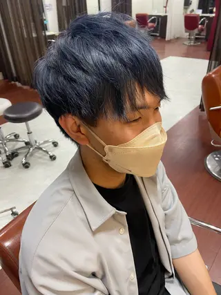 カラー メンズ 瀧下 唯のヘアスタイル