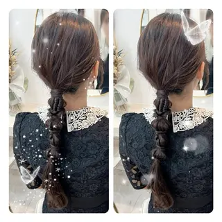 ロング ヘアアレンジ 🫧そあん🫧大宮 カットモデル様募集中のヘアスタイル