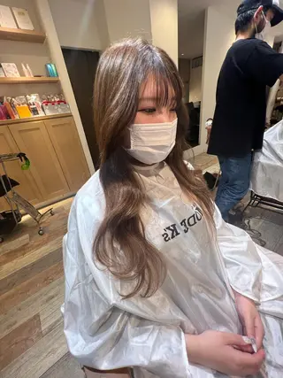 ロング カラー 艶髪／シールエクステ 🌻ノゾミ🌻のヘアスタイル