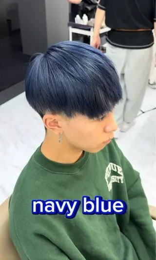ショート カラー メンズ Buzzy 大畠　慎三郎のヘアスタイル