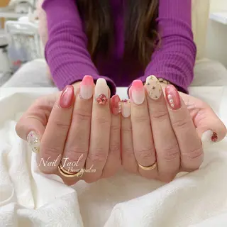 セミロング nail jaol池袋店所属・ネイルJaol 池袋のネイルデザイン