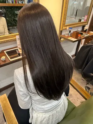 ロング カラー 髪質改善/縮毛矯正 今井海斗のヘアスタイル