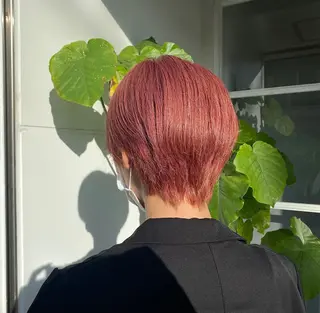 ショート カラー たなか もえなのヘアスタイル