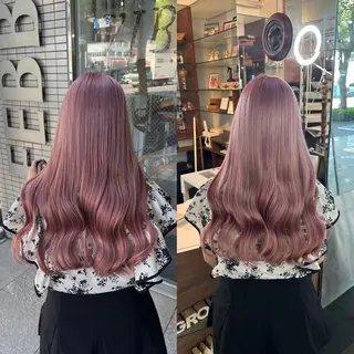 ロング カラー レイヤー/ボブ/ ミニボブ/AOIのヘアスタイル