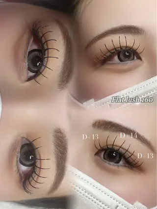 マツエク・マツパ Milo by king 樟葉店所属・福家 愛莉のマツエク・マツパデザイン