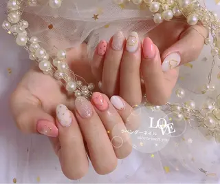 ネイル ラベンダー💖日暮里 ルル💖ネイルのネイルデザイン