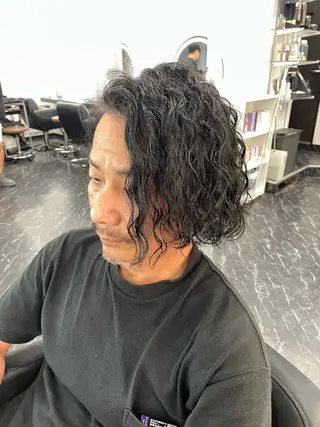 メンズ 五十嵐 満梨奈のヘアスタイル
