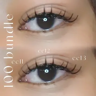 マツエク・マツパ AIRA 🤍のマツエク・マツパデザイン