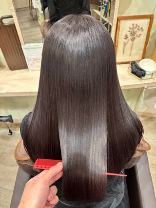 セミロング 髪質改善ヘアエステサロン EUREKA by AInoa 白楽所属・‎🤍ちなつ /髪質改善ヘアエステのヘアスタイル