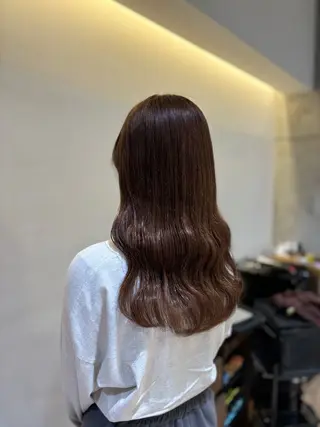 ロング カラー こう⭐️ 新宿アシスタントのヘアスタイル