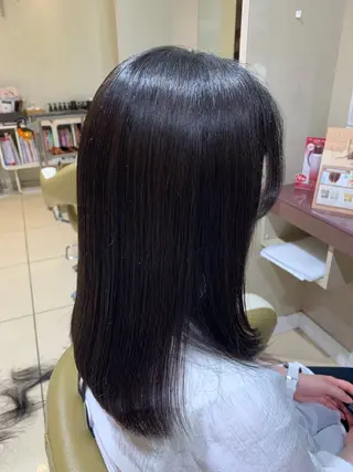 セミロング 大島 裕也のヘアスタイル