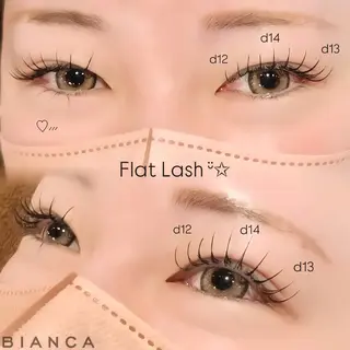 マツエク・マツパ Bianca 関内 TAKATA ¨̮✩のマツエク・マツパデザイン