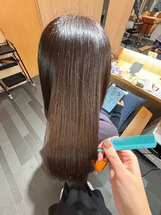 ロング ゆみこ カラーモデル募集中のヘアスタイル