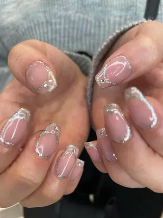 ネイル 🎀ボブ+ハイトーン シュカ👶🏻のヘアスタイル