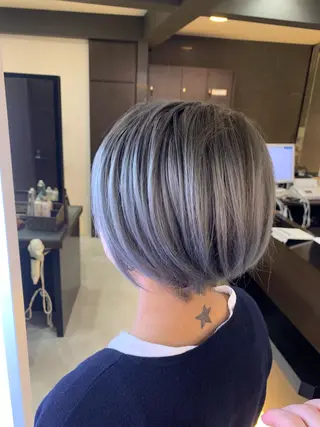 ショート カラー LAFF難波店所属・✂️大門 巧✂️ LAFF難波店のヘアスタイル