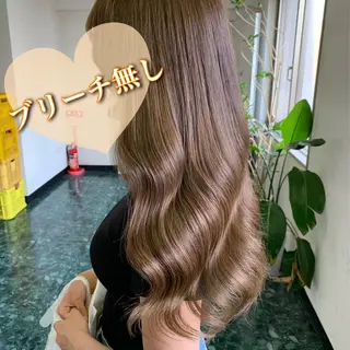 ロング カラー FRAME+spa&hair roomなんば駅前店所属・🌸MAYU🌸 ハイトーン➕レイヤーのヘアスタイル