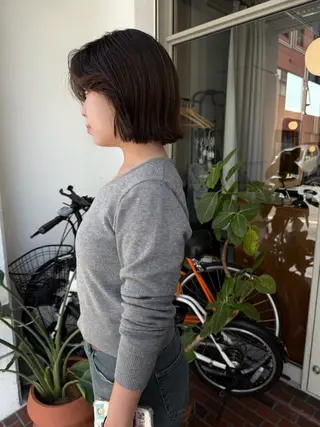 ショート muku所属・ボブ/パーマ /muku サリのヘアスタイル