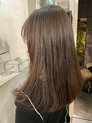 ミディアム カラー IVORY.所属・🟩白髪ぼかし/ボブ /ショートヘア/大司のヘアスタイル