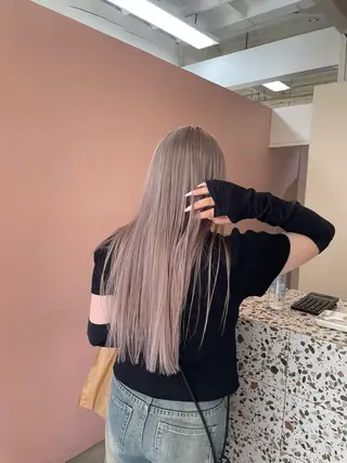 ロング HITOMI 福岡パーマのヘアスタイル