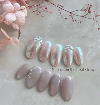 ネイル 認定講師/歴20年 パラジェル Growのネイルデザイン