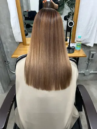 セミロング 🌟髪質改善と艶 ✨相場つかさのヘアスタイル