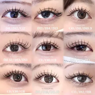 マツエク・マツパ lace adorable所属・レース アドラブル eyeのマツエク・マツパデザイン