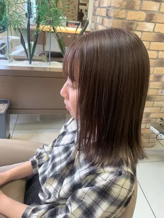 ミディアム カラー ママ美容師まつげ 🤍まき🤍のマツエク・マツパデザイン