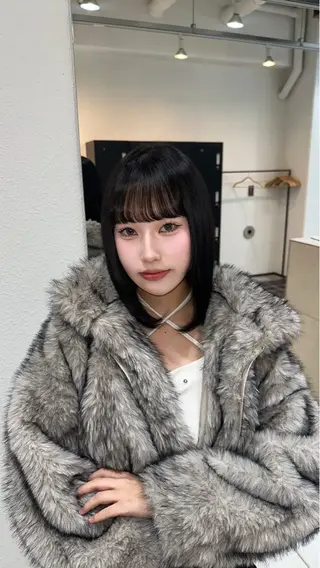 セミロング カラー 🕯平成/グランジ へア🕯HARUKAのヘアスタイル