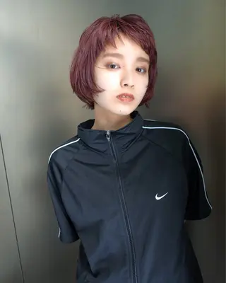 ショート カラー ミンクス銀座店所属・MINX 外山 海成/銀座のヘアスタイル