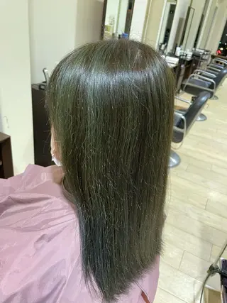 セミロング カラー 加藤 舜稀のヘアスタイル