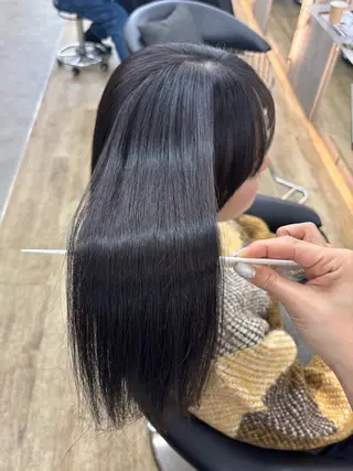 ロング 韓国レイヤー🇰🇷 /縮毛矯正💎/月音のヘアスタイル