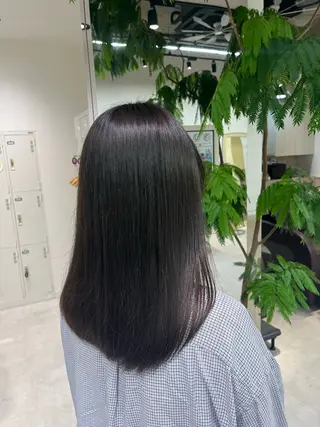 ミディアム omocha umiのヘアスタイル